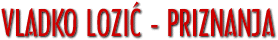 VLADKO LOZIĆ - PRIZNANJA
